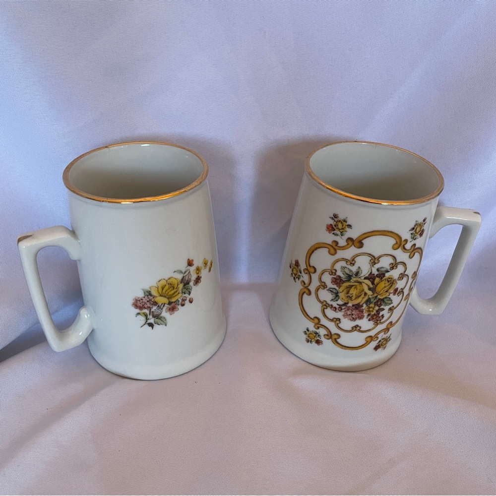 Vintage Fairmont Perfect Porcelain Mugs - Picture 3 of 8